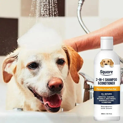 Pet Shampoo and Conditioner 2 in 1 happypetssupply