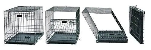 crate, dog