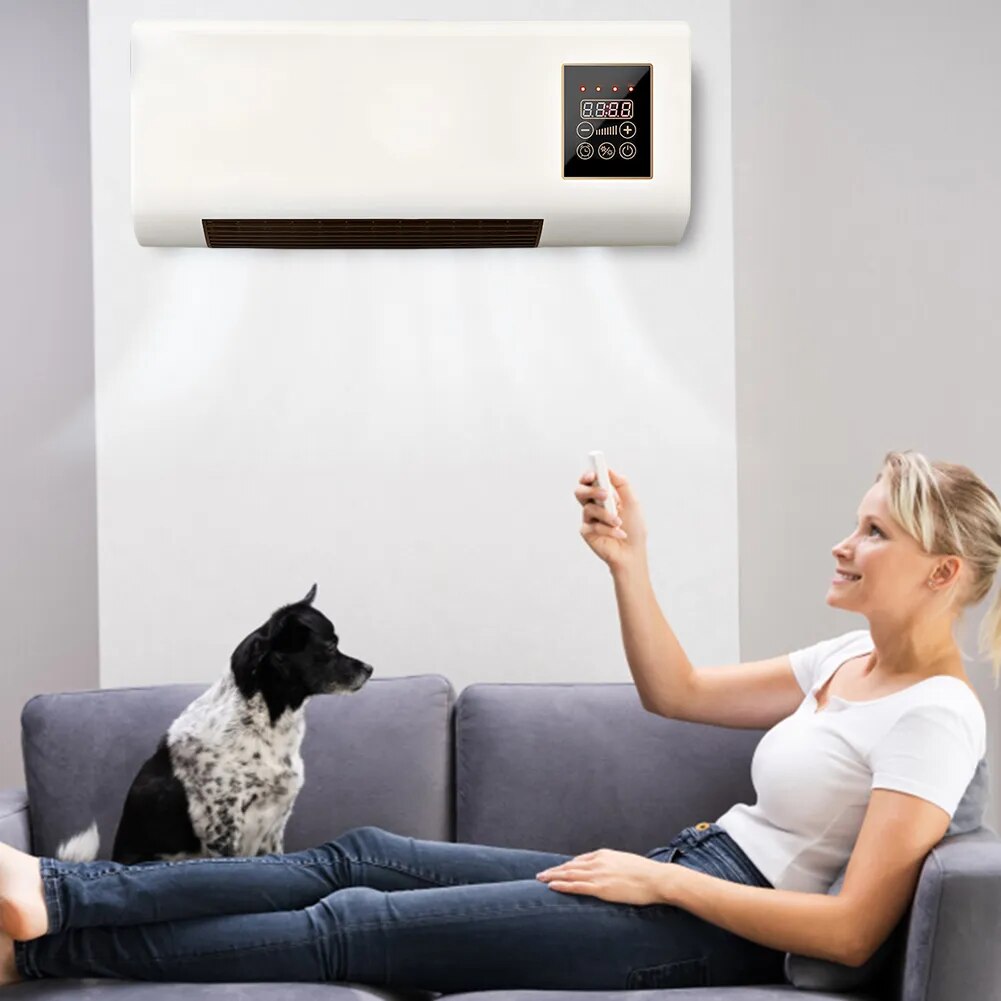 1800W Electric Heater Air Conditioner Combo happypetssupply