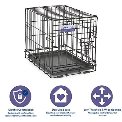 crate, dog