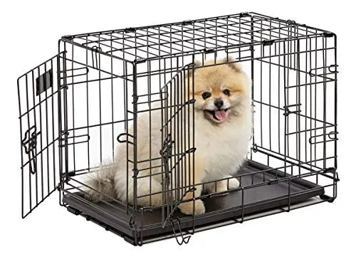 crate, dog