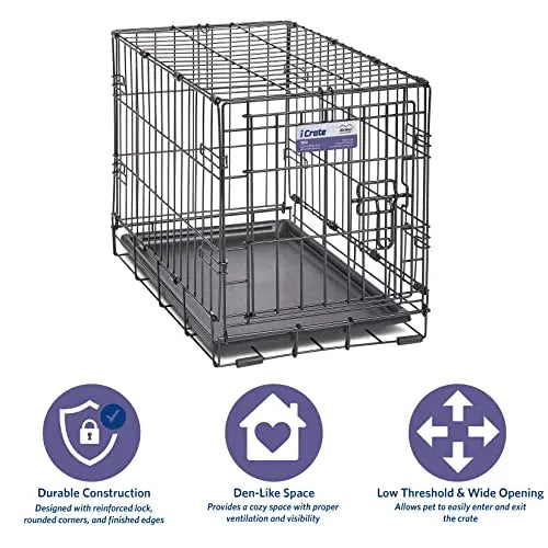 crate, dog