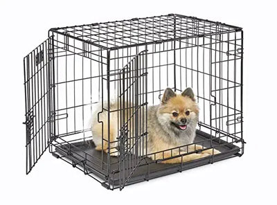 crate, dog